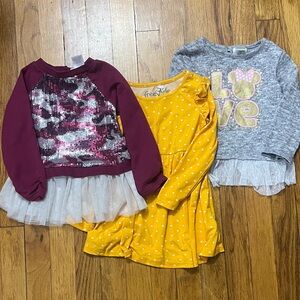 Toddler Girl Tunic and Dress bundle